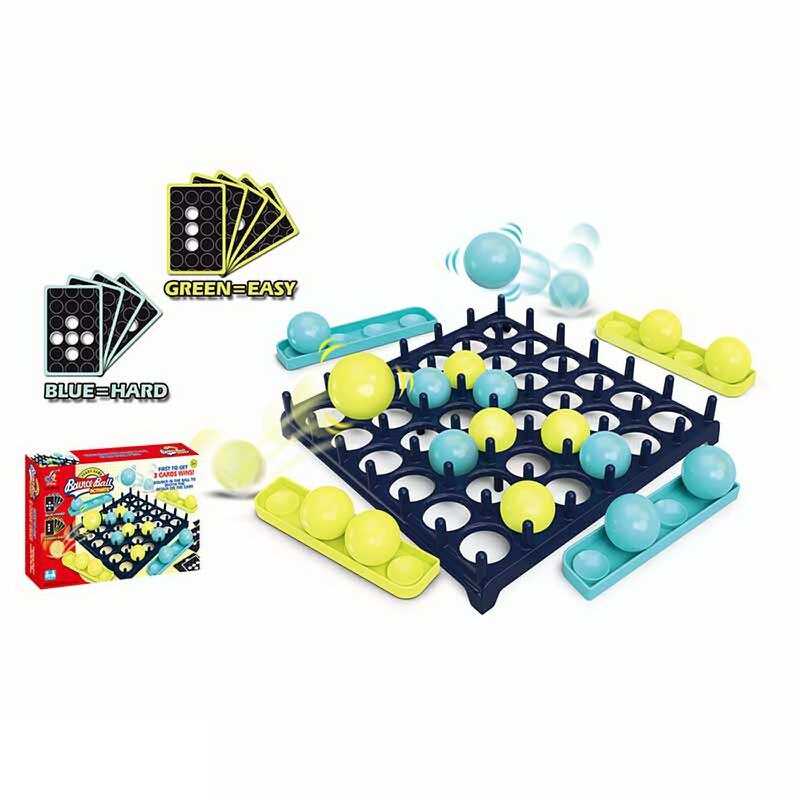 Розважальна гра 68788 (48/2) ігрове поле, кульки, картки із завданнями, в коробці