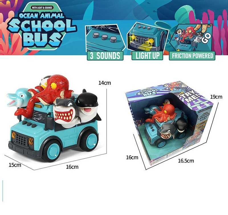 Машинка S 4611 (24) 16х15х14 см, на батарейках, звуки, підсвічування, інерція, в коробці