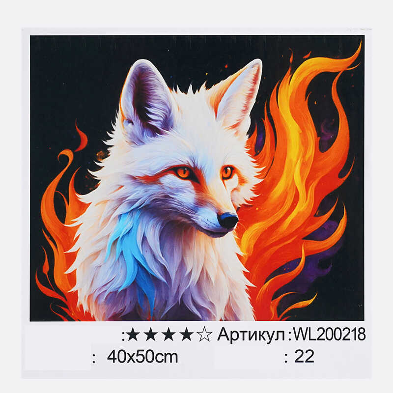 Картина за номерами WL 200218 (30) "WToys", 40х50 см, світиться у темряві, в коробці