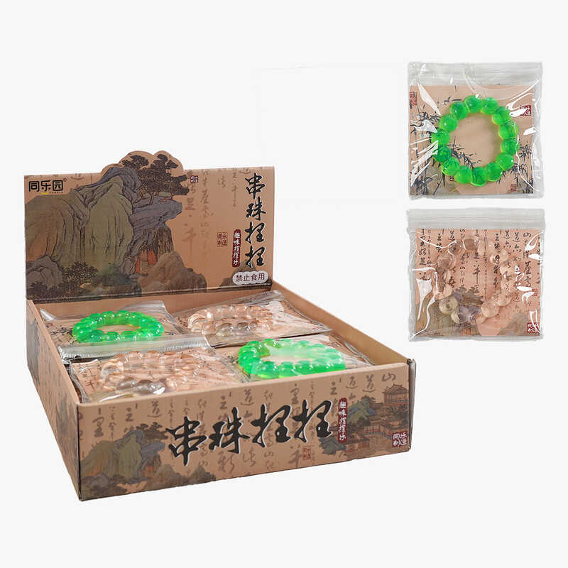 Гра антистрес C 70983 (24) ЦІНА ЗА 24 ШТУКИ В БЛОЦІ, “Браслет з намистинами”, в коробці