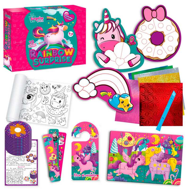 гр Набір для творчості з сюрпризами "Веселка" VT8080-06 (6) "Vladi Toys"