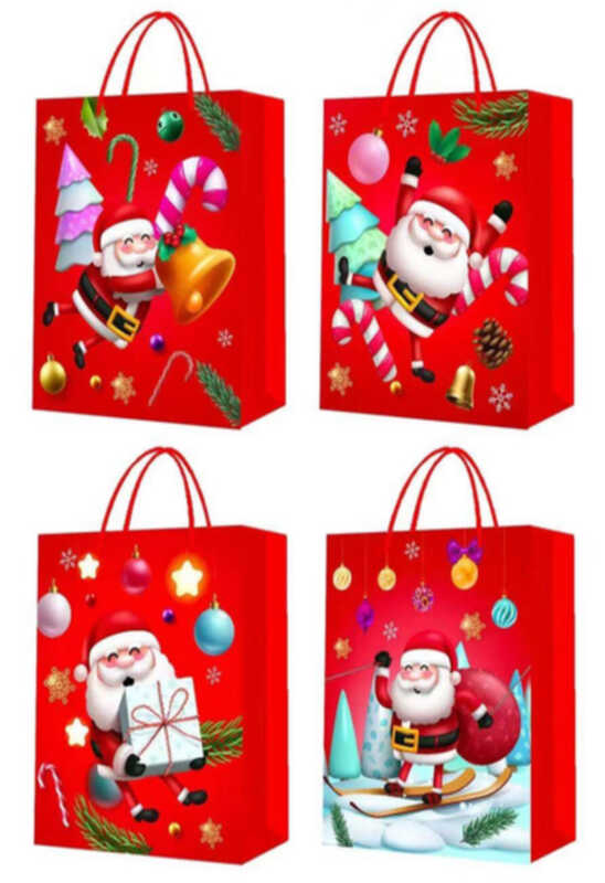 Пакет подарунковий C 69595 (360) 4 види, ВЕЛИКИЙ, ВИДАЄТЬСЯ ТІЛЬКИ МІКС ВИДІВ