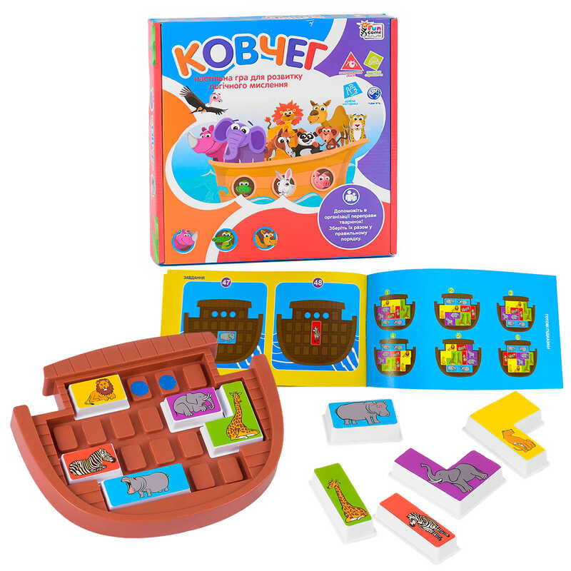 гр Настільна гра "Ковчег" UKB-B 0042 (12) "4FUN Game Club" українською мовою, в коробці