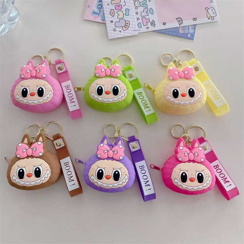 Гаманець C 75017 (600) ЦІНА ЗА 1 ШТУКУ, брелок, гумовий, металевий карабін та кільце, силіконовий ремінець, в пакеті, МІКС ВИДІВ