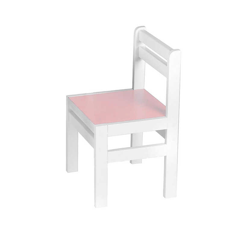 гр Стільчик дитячий, колір - рожевий DS-S03 (1)