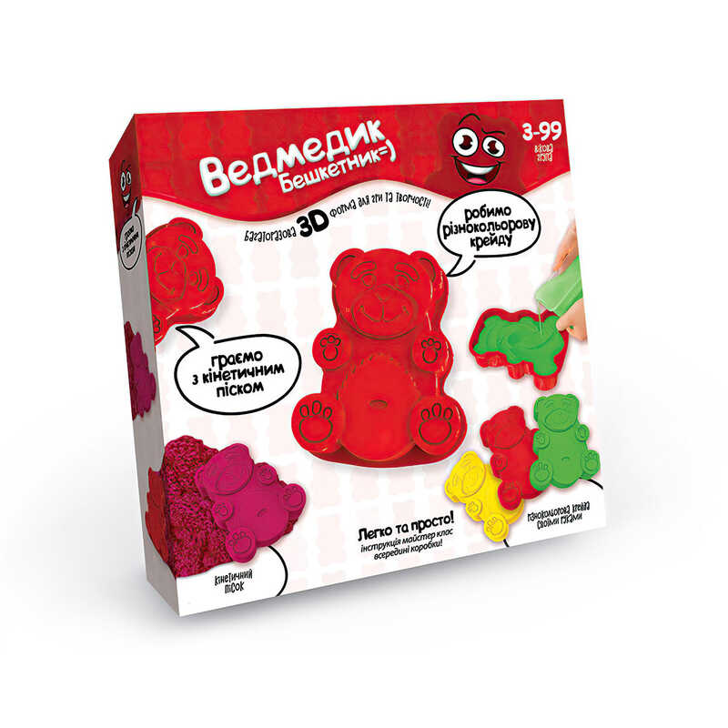 гр Набір творчості "Ведмедик - Бешкетник" УКР. MSH-01-01U (6) "Danko Toys"