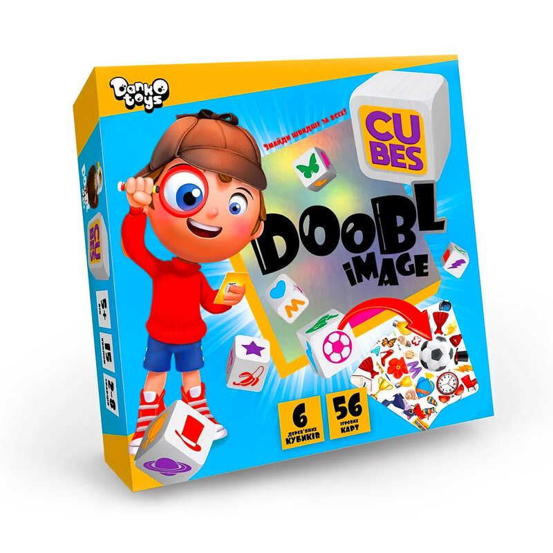 гр Настільна гра "DOOBL IMAGE Cubes" DBI-04-01U УКР. (10) "Danko Toys"