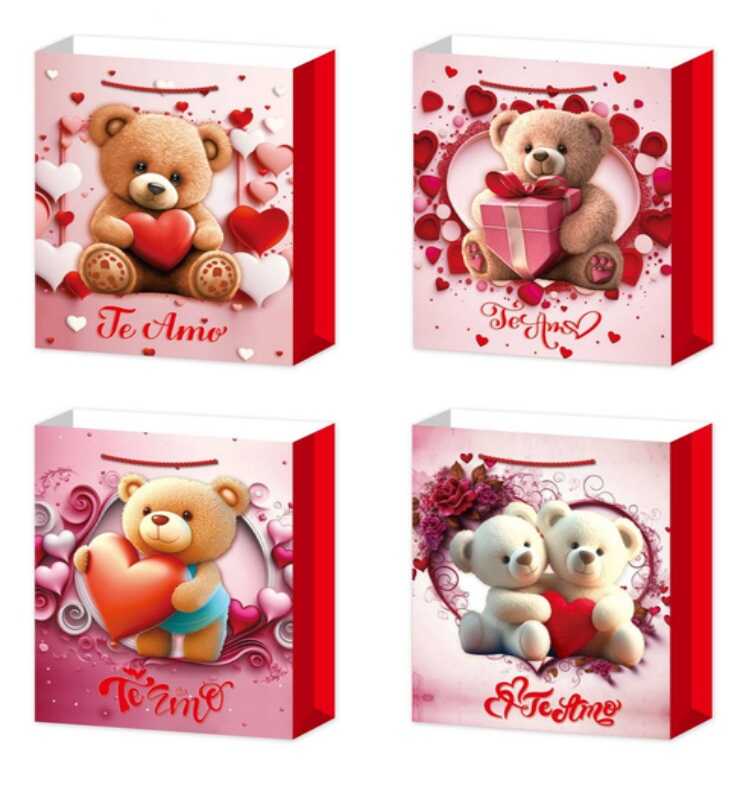 Пакет подарунковий С 69486 (360) 4 види, ВЕЛИКИЙ, ВИДАЄТЬСЯ ТІЛЬКИ МІКС ВИДІВ