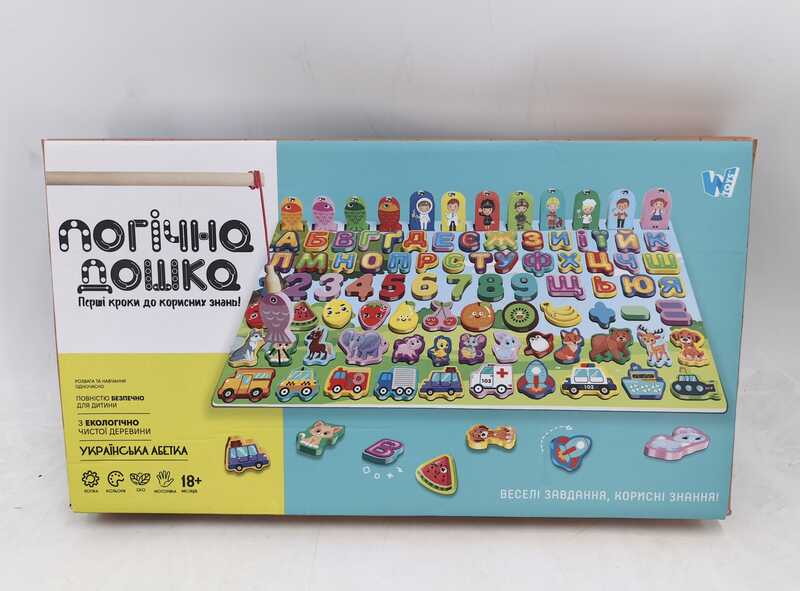 Дошка логічна 31592 (40) "WToys", в коробці