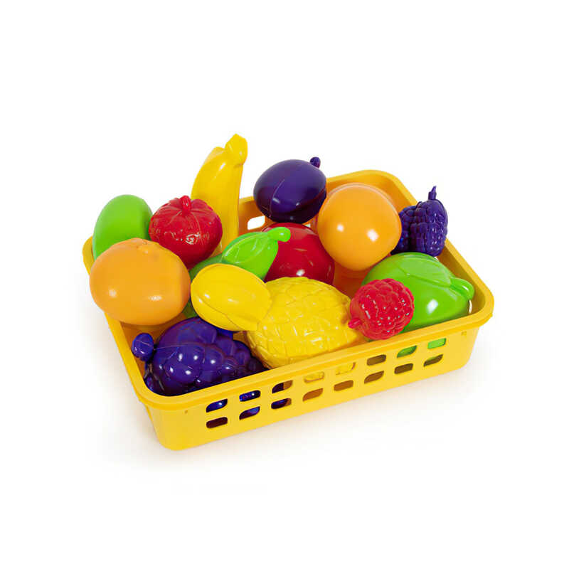 гр Кошик фруктовий 010/13 (24) "BAMSIC", великий, 15 предметів