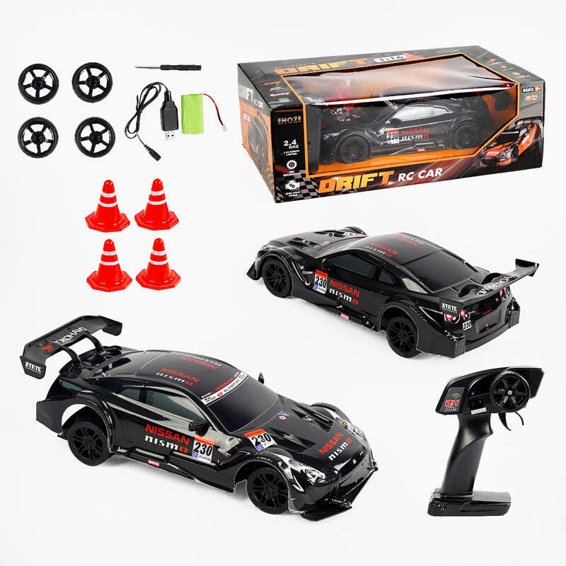 Машина на радіокеруванні 8000 E Штрих=81147  (24) акумулятор 7.4 V, пульт 2.4 GHz, підсвічування, гумові шини, викрутка, в коробці