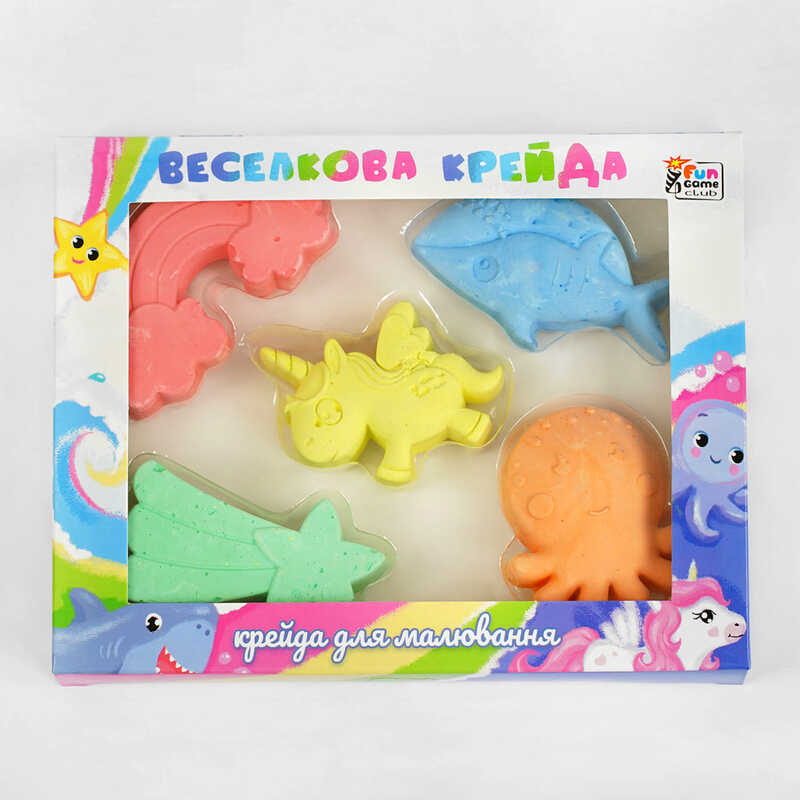 гр Крейда 99993 (48) "4FUN Game Club", кольорова, 5 штук, у коробці