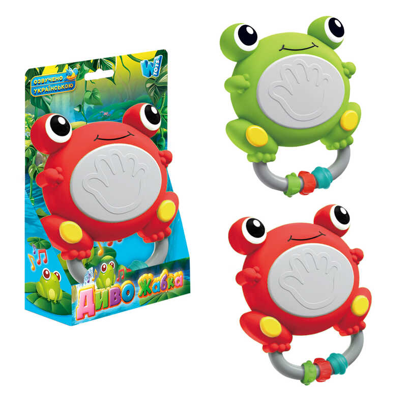 Музична підвіска 82669 (96/2) "WToys", 2 кольори, ОЗВУЧКА УКР. МОВОЮ, 6 пісень, 6 казок, мелодії, підсвічування, намистини, в коробці