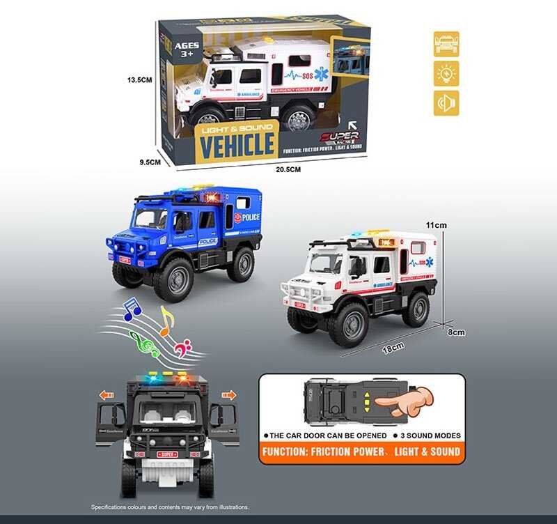 Спецтехніка YM 9900 B (84/2) 3 кольори, в коробці, ВИДАЄТЬСЯ ТІЛЬКИ МІКС ВИДІВ