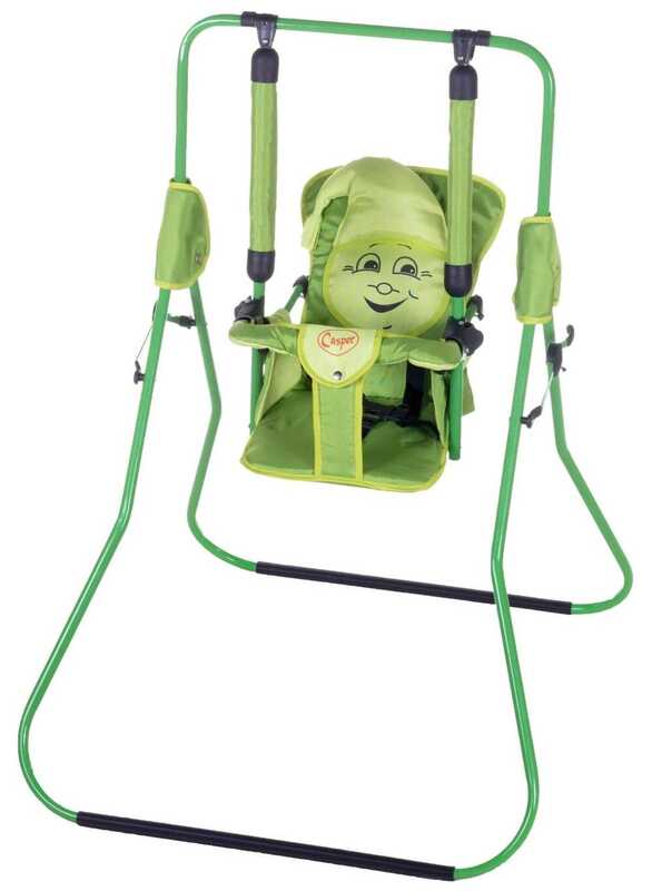 гр Гойдалка підлогова "Алінка" 204778 (1) зелено-салатовий, у пакеті