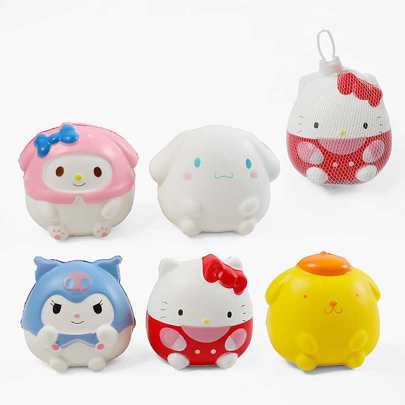 Антистрес-сквіш C 70816 (42) ЦІНА ЗА 12 ШТУК В УПАКОВЦІ, герої, середній розмір -  8х6х8 см, в пакеті