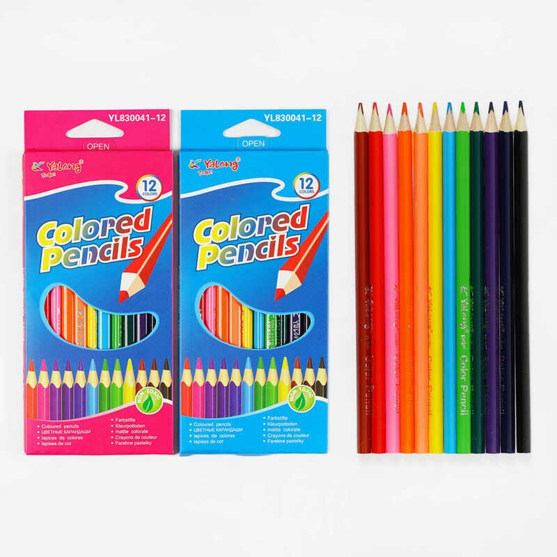 Олівці C 61919 (240) 2 види, 12 кольорів, в коробці