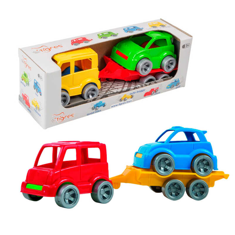 гр Набір авто "Kids cars Sport" 39541 (20) "Tigres", автобус + гольф кар