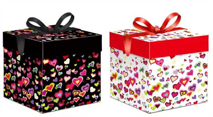 Коробка подарункова C 75681 (240) 2 види, в пакеті