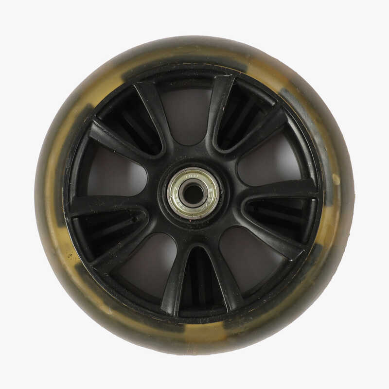 Колесо для самоката переднє, d=135 мм, КОЛІР ЧОРНИЙ, ЦІНА ЗА 1 ШТУКУ