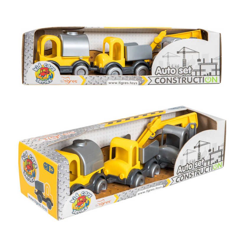 гр Набір машин "Kid cars" 39270 (20) "Tigres", 3шт., в коробці