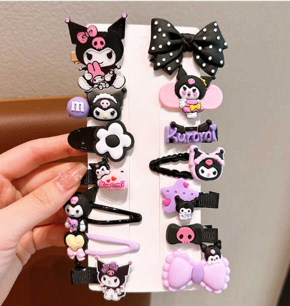 Набір шпильок для волосся C 71043 (500) герой, 14 штук на листі, в пакеті