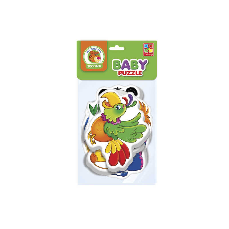 гр Бебі пазли "Зоопарк" VT 1106-85 (50) "Vladi Toys"