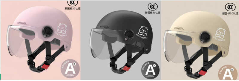 Шолом C 75883 (36) 3 кольори, знімний візор, регульовані застібки, світловідбивні наліпки, в пакеті, ВИДАЄТЬСЯ ТІЛЬКИ МІКС ВИДІВ