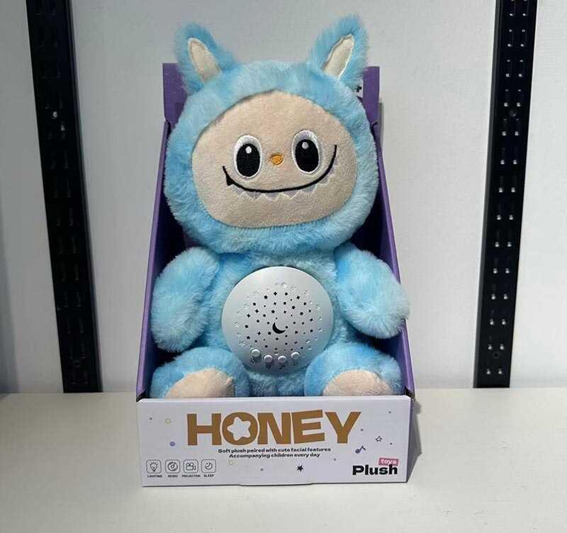 Нічник K 432-18 (32) герой, проєкція, мелодії, підсвічування, регулювання гучності, в коробці