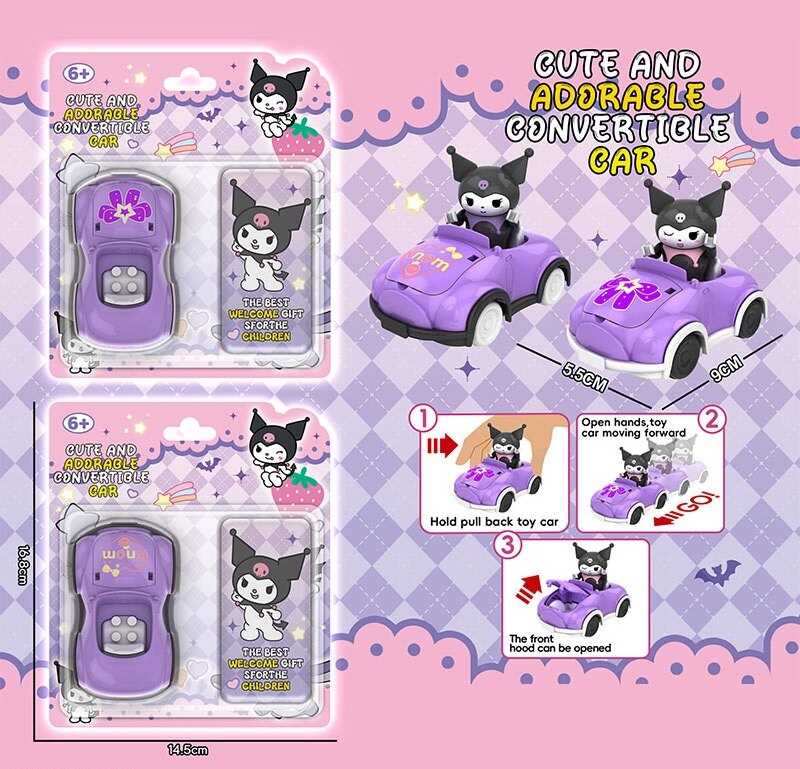 Машина-конструктор 85071 (480/2) 2 види, довжина машинки - 8 см, герой, рухомі елементи, на листі