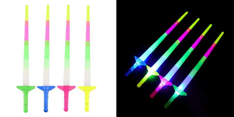 Меч C 34016 (360) 4 кольори, підсвічування, в пакеті, ВИДАЄТЬСЯ ТІЛЬКИ МІКС ВИДІВ