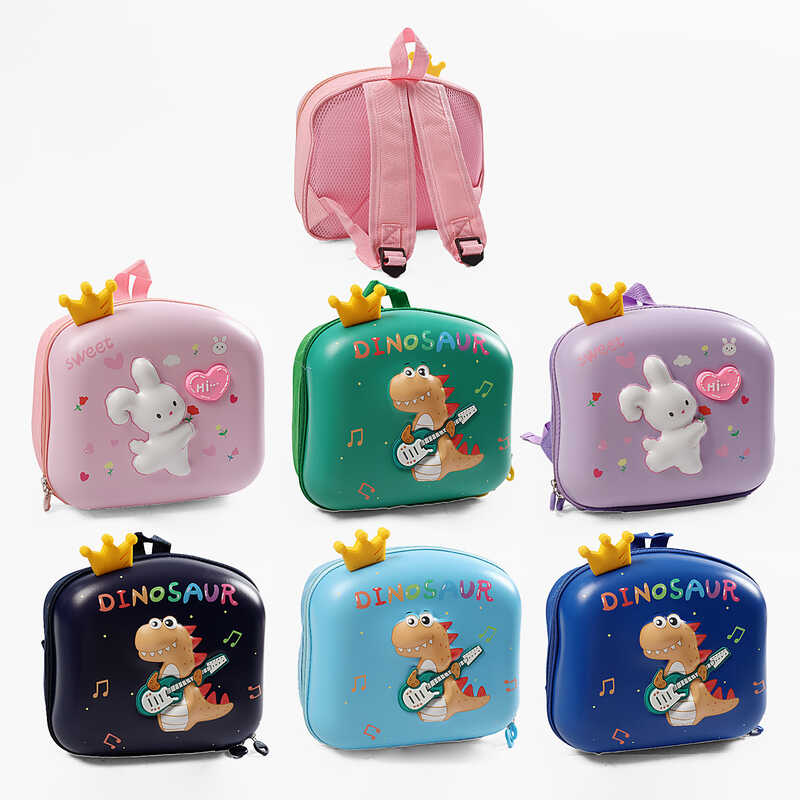 Рюкзак C 68101 (60) пластиковий корпус, одне відділення, 28х11х28 см, ВИДАЄТЬСЯ ТІЛЬКИ МІКС ВИДІВ