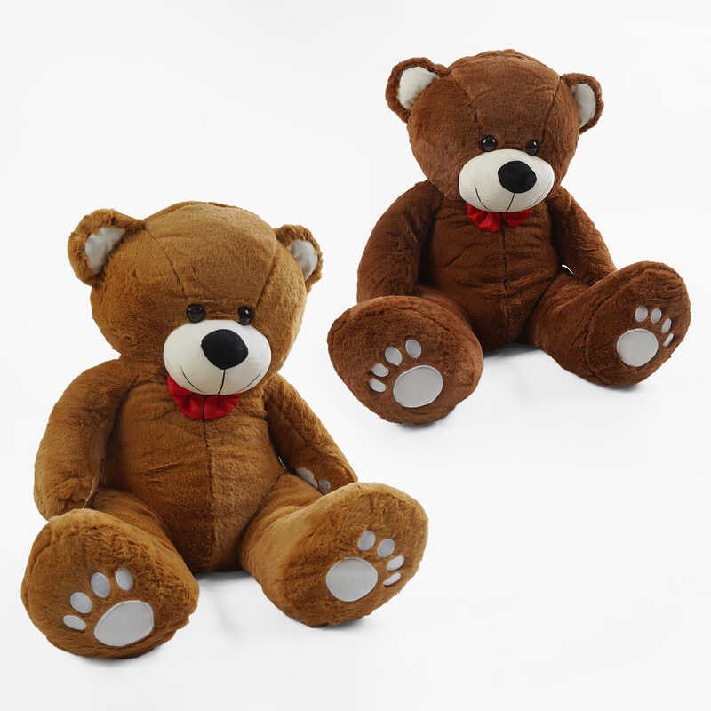 М’яка іграшка D 40848 (30) 2 види, "Ведмедик", довжина в сидячому положенні 54 см, в пакеті