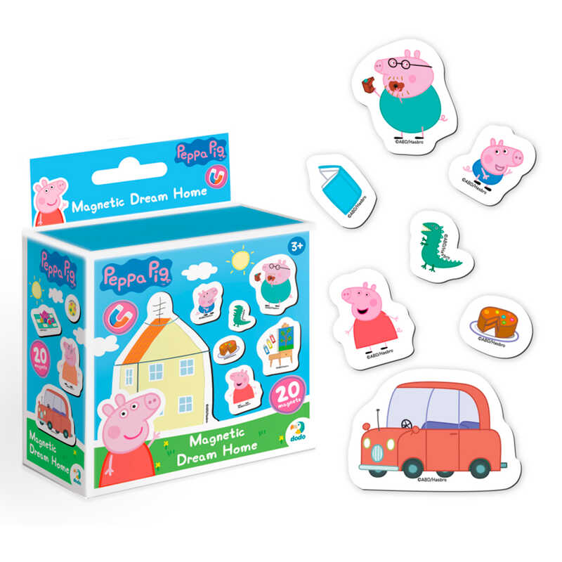 гр Магнітна гра " Дім Мрій. Pig" 200615 (40) "DoDo", 20 магнітів, в коробці