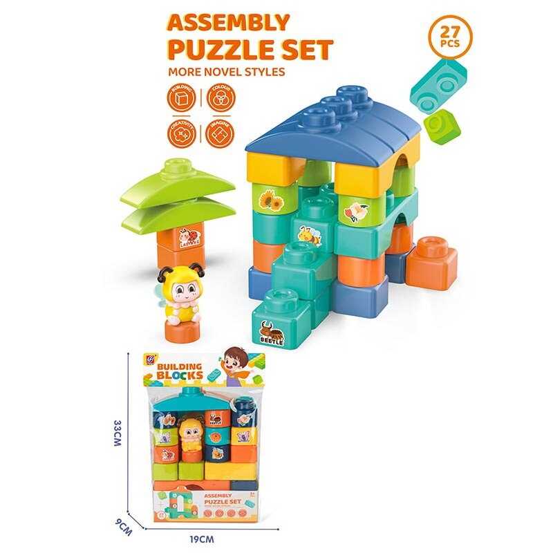 Конструктор JX 6866 (60/2) 27 деталей, фігурка, в пакеті