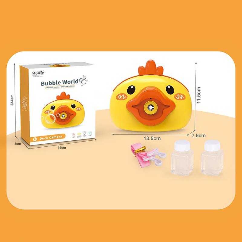 Установка з мильними бульбашками S 680-24 (60) підсвічування, мелодія, автоматичний принцип, 2 пляшечки з мильним розчином, ремінець, в коробці