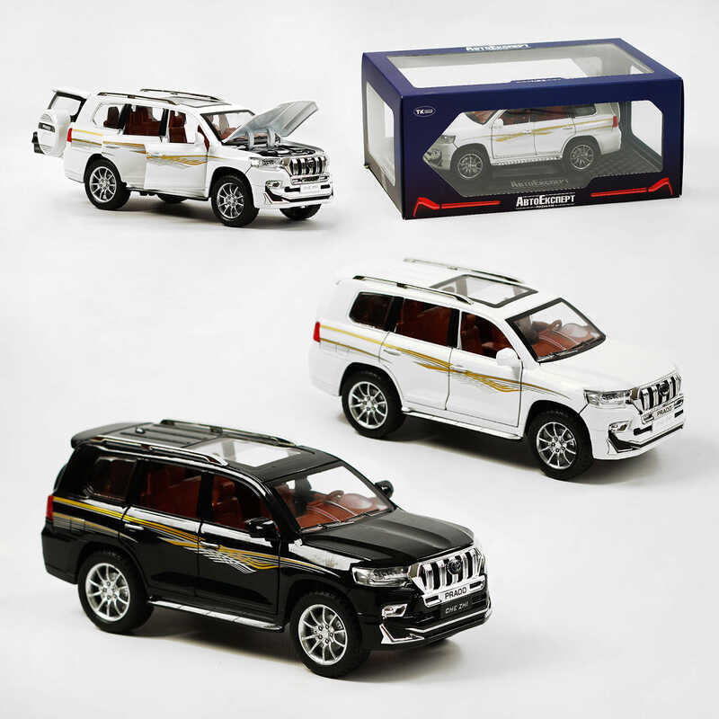 Машинка GT - 01744 (24/2) "Авто Експерт", 2 кольори, металопластик, 1:24, звук, світло, інерція, рухомі елементи, у коробці