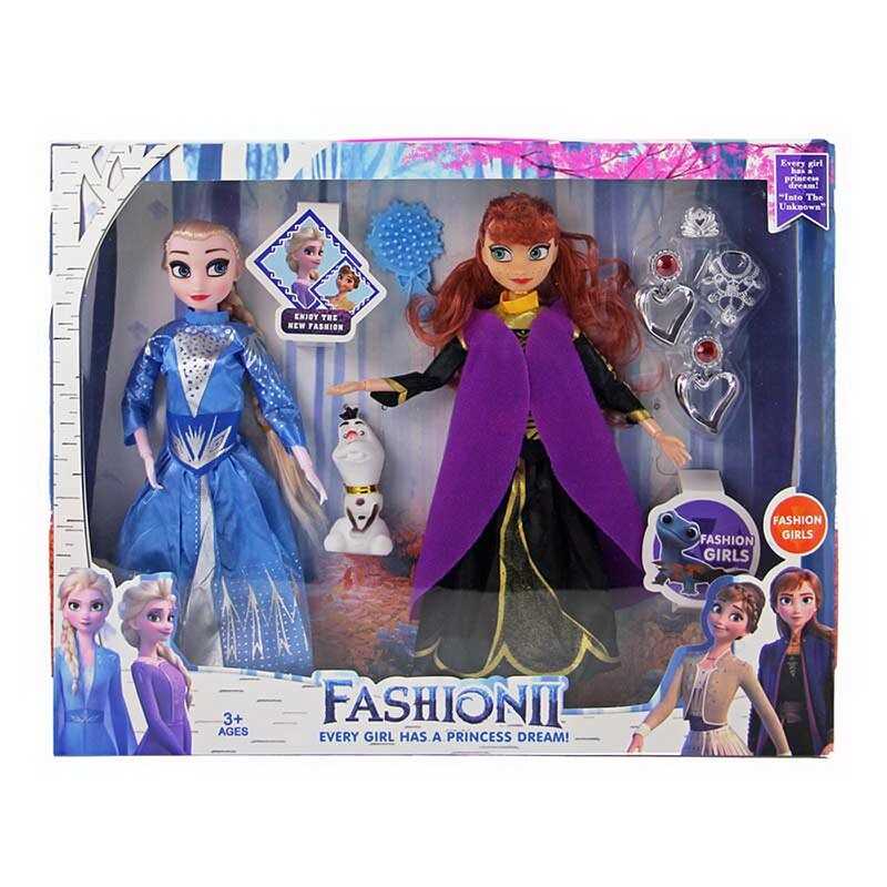 Набір ляльок DXF 2649 (48/2) 29 см, шарнірні суглоби, знімний одяг, аксесуари, рухомі елементи, в коробці