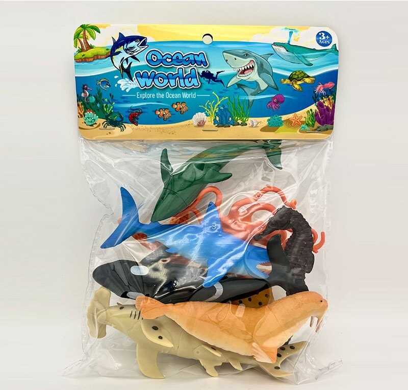 Морські жителі 104-13 (120/2) 9 штук, в пакеті