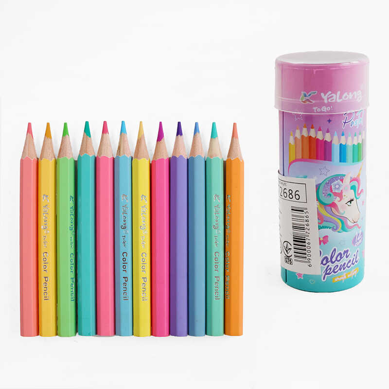 Олівці C 72686 (288) 12 штук, в тубі