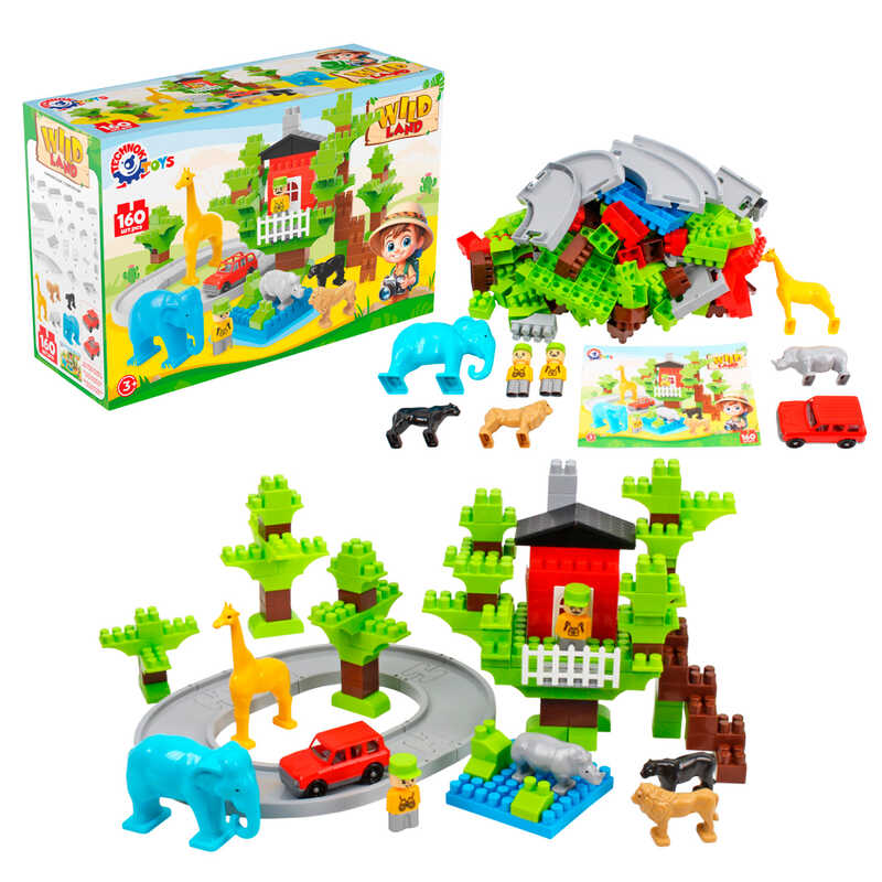 гр Конструктор 1119 (3) "Technok Toys", 160 деталей, в коробці