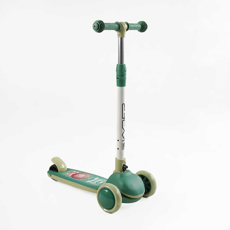 Самокат триколісний "Skyper" MR-01174 (6) колеса PU 114х35мм зі світлом, музика та підсвічування платформи, кермо складне