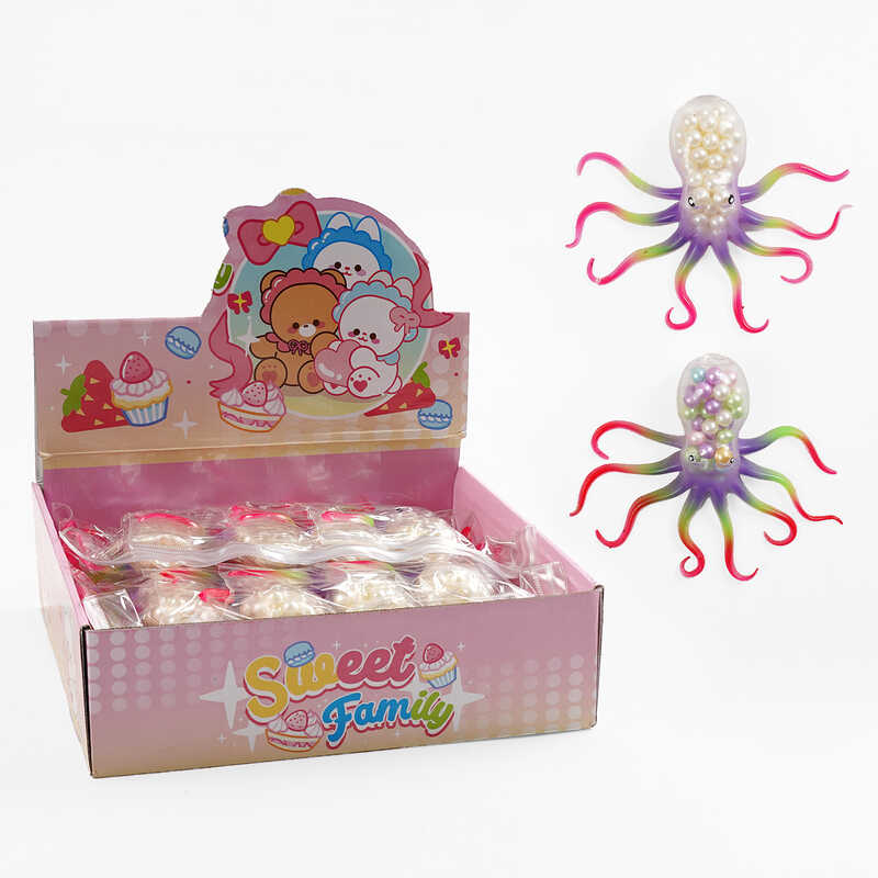 Гра антистрес C 70769 (24) ЦІНА ЗА 16 ШТУК В БЛОЦІ, “Восьминіг”, в коробці