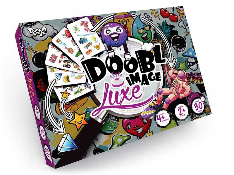 гр Настільна гра "DOOBL IMAGE Luxe" DBI-03-01 (5) ""Danko Toys", опис укр\рос мовами