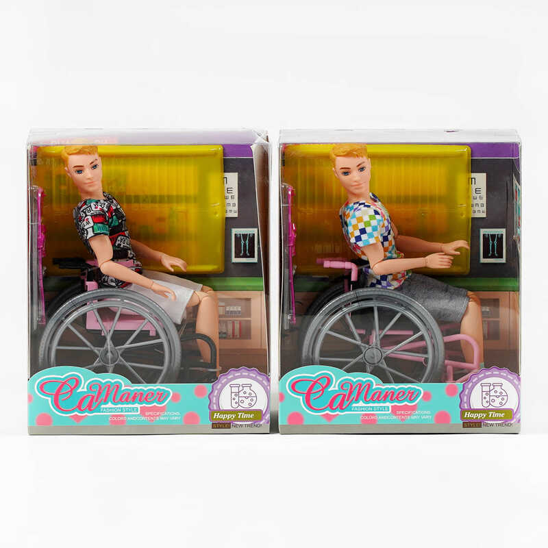 Лялька KQ 159 A (48/2) 2 види, висота 33 см, візочок, медичне приладдя, в коробці