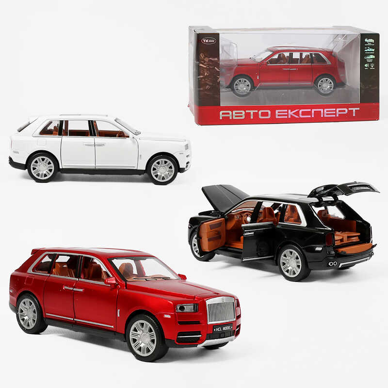 Машинка RS-76216 (36) "Авто Експерт", 3 кольори, металопластик, масштаб 1:22, світло, звук, інерція, відчиняються двері, багажник та капот, в коробці, ВИДАЄТЬСЯ ТІЛЬКИ МІКС ВИДІВ