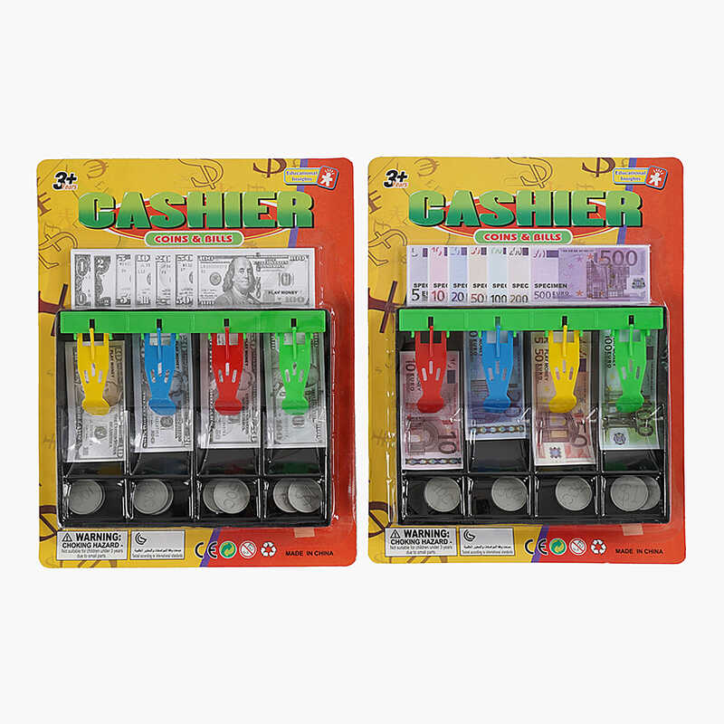 Гроші 929-066 (192/2) 2 види, банкноти, монети, каса, на листі