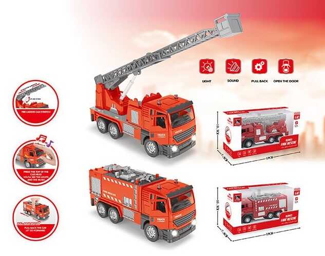 Спецтехніка CLM - 11 K (96/2) 2 види, світло, металева, звук, в коробці
