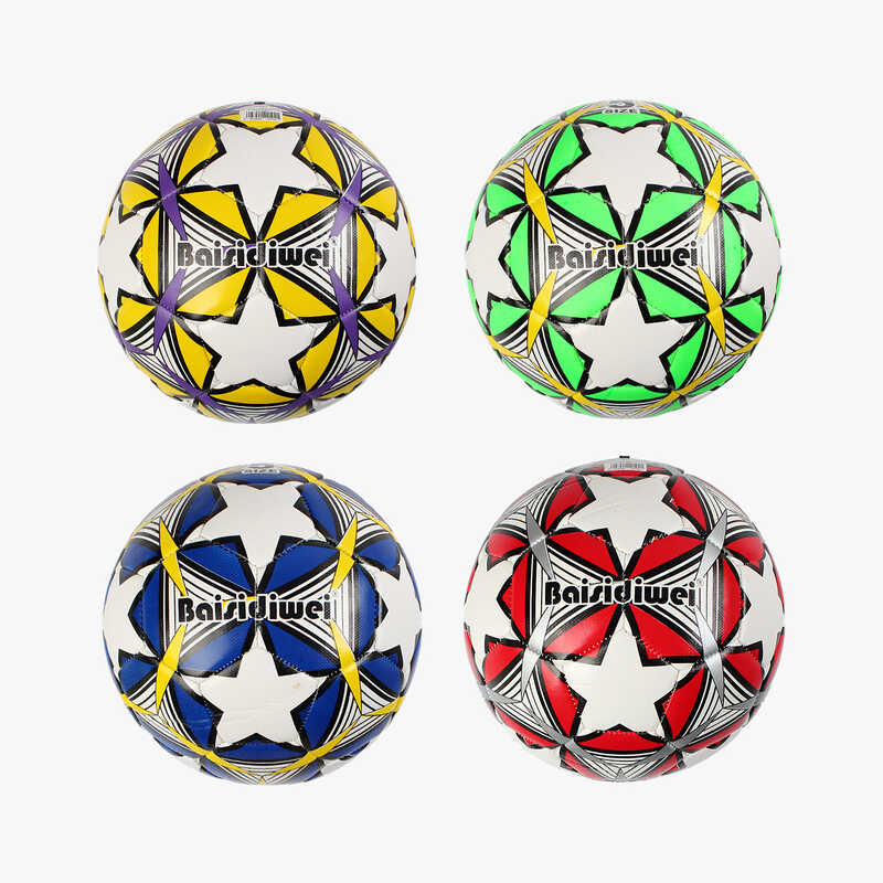 М'яч футбольний C 70266 (60) 4 кольори, розмір №5, матеріал TPE, 330-350 грамів, гумовий балон, ВИДАЄТЬСЯ ТІЛЬКИ МІКС ВИДІВ