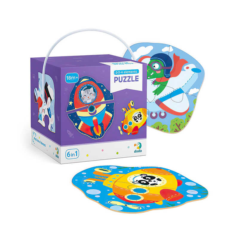 гр Пазли "Транспорт" 300154 (12) "Dodo", в коробці